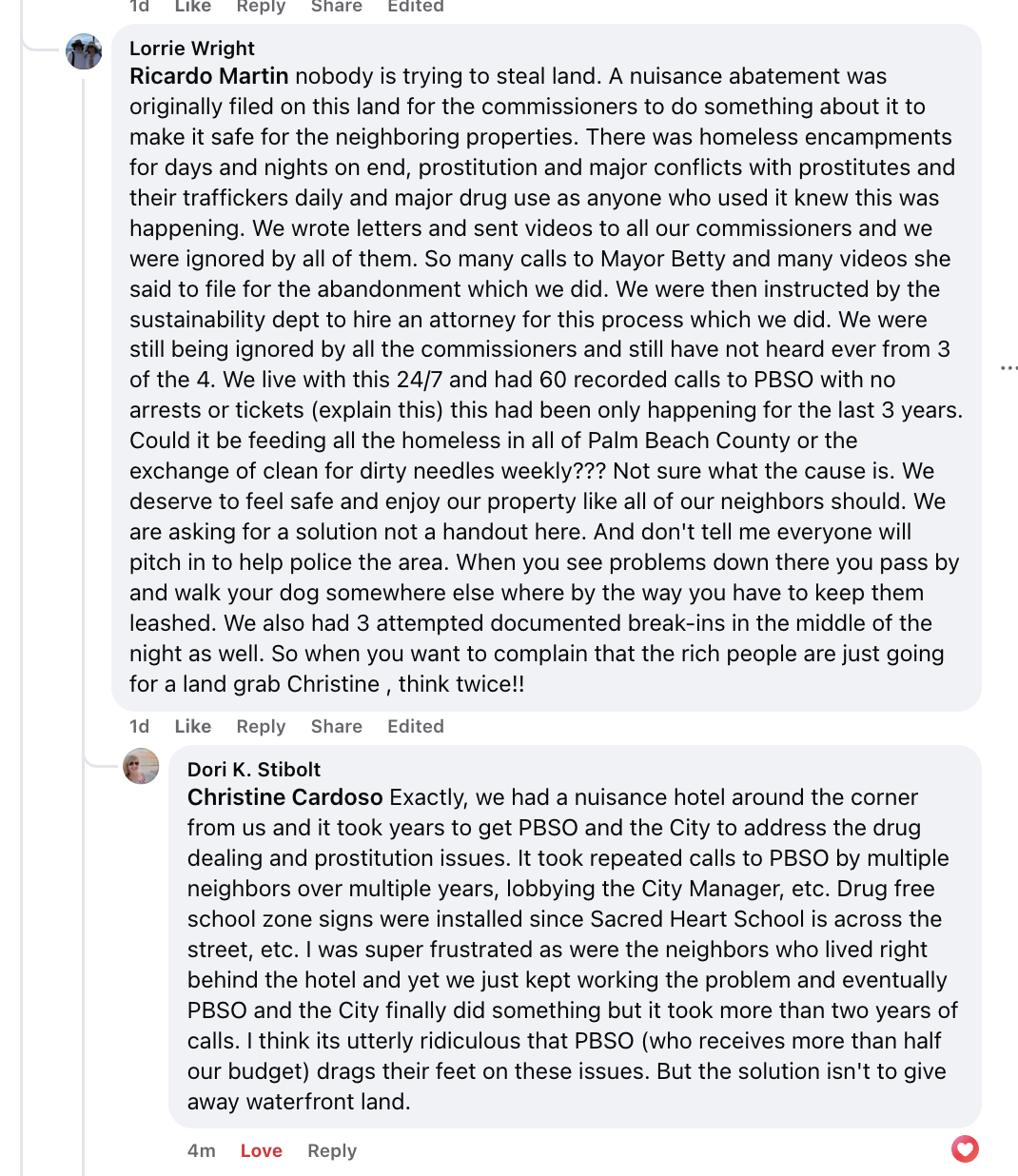 "Lorrie Wright story"
